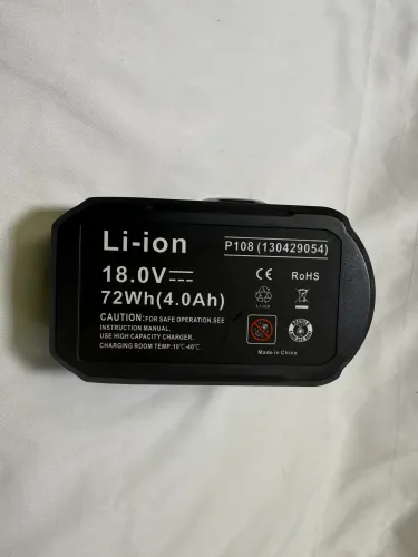 Quality Replacement for Ryobi 18-Volt ONE+ Lithium-Ion 4.0Ah Battery